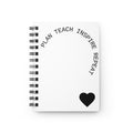 Teacher Spiral Notebook — Plan Teach Inspire Repeat Journal